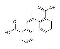 α-Methyl-cis-2,2'-stilbendicarbonsaeure结构式