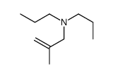 2-methyl-N,N-dipropylprop-2-en-1-amine结构式