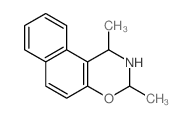 1,3-dimethyl-2,3-dihydro-1H-benzo[f][1,3]benzoxazine Structure
