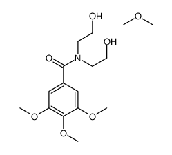 N,N-Bis(2-methoxyethyl)-3,4,5-trimethoxybenzamide structure