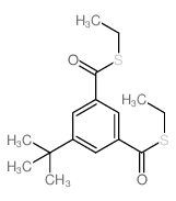 1,3-Benzenedicarbothioicacid, 5-(1,1-dimethylethyl)-, 1,3-diethyl ester picture