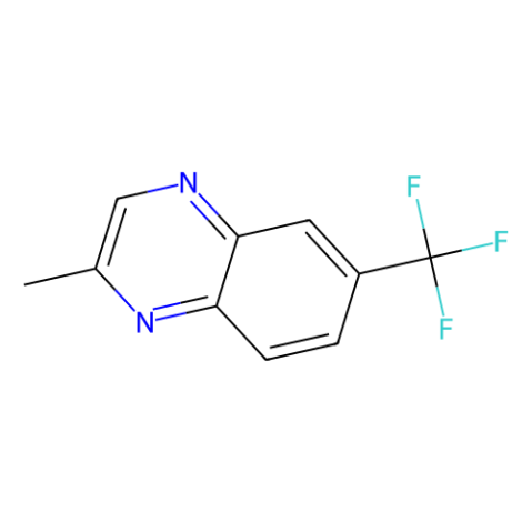 2-methyl-6-(trifluoromethyl)quinoxaline Structure