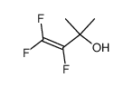 3,4,4-trifluoro-2-methylbut-3-en-2-ol结构式