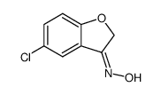 5-chloro-benzofuran-3-one oxime结构式
