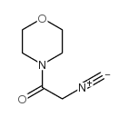 N-MORPHOLINO-2-ISOCYANO-ACETAMIDE结构式