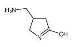 4-(Aminomethyl)pyrrolidin-2-one structure