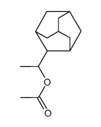 1-(2-adamantane)ethyl acetate结构式