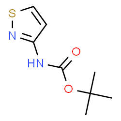 tert-butyl isothiazol-3-ylcarbamate Structure