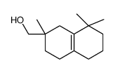 1,2,3,4,5,6,7,8-octahydro-2,8,8-trimethylnaphthalene-2-methanol Structure