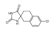 diaza-2,4 dioxo-3,5 chloro 6'spiro (cyclopentane-1)结构式