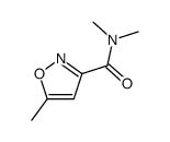 3-Isoxazolecarboxamide,N,N,5-trimethyl-(9CI)结构式
