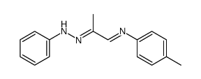 2-(2-phenylhydrazono)-N-(p-tolyl)propan-1-imine结构式