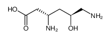 Hexonic acid,3,6-diamino-2,3,4,6-tetradeoxy- Structure