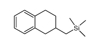 2-[(Trimethylsilyl)methyl]-1,2,3,4-tetrahydronaphthalene Structure