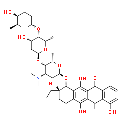 Cosmomycin B Structure