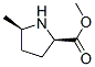 D-Proline, 5-methyl-, methyl ester, cis- (9CI) Structure