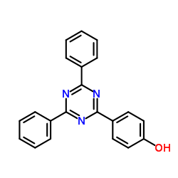 4-(4,6-Diphenyl-1,3,5-triazin-2-yl)phenol structure