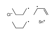 but-3-en-2-yl-dibutyl-chlorostannane Structure