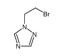 1-(2-bromoethyl)-1,2,4-triazole Structure