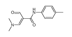 (E)-3-(dimethylamino)-2-formyl-N-(p-tolyl)acrylamide Structure