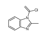 1H-Benzimidazole,1-(1-chloroethenyl)-2-methyl-(9CI) picture