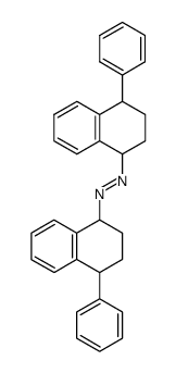 bis(1,2,3,4-tetrahydro-4-phenyl-1,1-naphthyl)diazene Structure