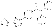1-(2,2-diphenyl-1-oxoethyl)-4-[3-(thien-2-yl)-1,2,4-oxadiazol-5-yl]piperidine picture