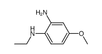 5-methoxy-2-(N-ethylamino)aniline Structure