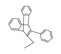 15-ethyl-16-phenyltetracyclo[6.6.2.02,7.09,14]hexadeca-2(7),3,5,9(14),10,12,15-heptaene结构式