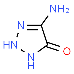 v-Triazol-4-ol, 5-amino- (8CI) Structure