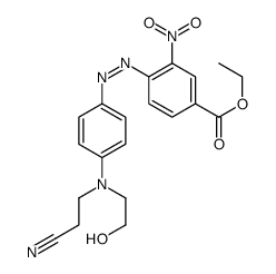 ethyl 4-[[4-[(2-cyanoethyl)(2-hydroxyethyl)amino]phenyl]azo]-3-nitrobenzoate picture