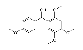 2,4,4',5-tetramethoxydiphenylmethanol Structure
