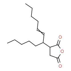 (3S)-3-[(E,6S)-dodec-7-en-6-yl]oxolane-2,5-dione Structure