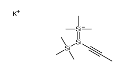 potassium,prop-1-ynyl-bis(trimethylsilyl)silanide Structure