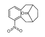 1-nitro-11-oxo-5,6,7,8,9,10-hexahydro-6,9-methanobenzocyclooctene结构式