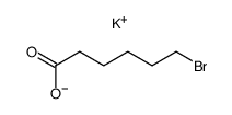 potassium salt of 6-bromohexanoic acid结构式