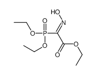 ethyl 2-diethoxyphosphoryl-2-hydroxyiminoacetate结构式