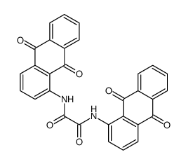 N,N'-bis(9,10-dioxoanthracen-1-yl)oxamide结构式
