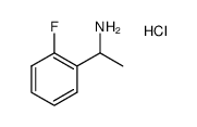 1-(2-fluorophenyl)ethanamine hydrochloride Structure
