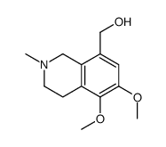 (5,6-dimethoxy-2-methyl-3,4-dihydro-1H-isoquinolin-8-yl)methanol Structure