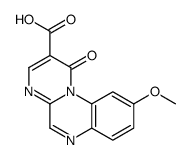 9-methoxy-1-oxopyrimido[1,2-a]quinoxaline-2-carboxylic acid Structure