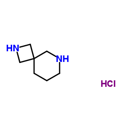 2,6-二氮杂螺[3.5]壬烷结构式