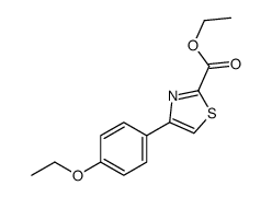 ethyl 4-(4-ethoxyphenyl)-1,3-thiazole-2-carboxylate Structure