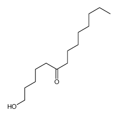 1-hydroxytetradecan-6-one结构式