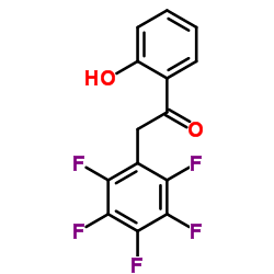 1-(2-Hydroxyphenyl)-2-(pentafluorophenyl)ethanone结构式