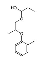 1-[2-(2-methylphenoxy)propoxy]propan-1-ol Structure