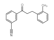 3'-CYANO-3-(2-METHYLPHENYL)PROPIOPHENONE structure