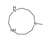 8-methyl-1,4,8-triazacycloundecane结构式