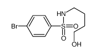 4-bromo-N-(4-hydroxybutyl)benzenesulfonamide Structure