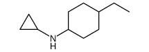 Cyclohexanamine, N-cyclopropyl-4-ethyl Structure